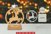 Christmas Candle Holder Laser Cut SVG Bundle
