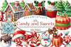 Christmas Candy & Sweets Clipart Bundle
