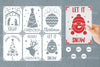 Christmas Card Papercut SVG Bundle