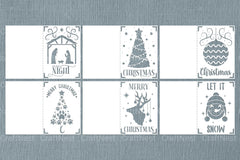 Christmas Card Papercut SVG Bundle - CraftNest - Digital Crafting and Art