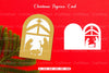 Christmas Card Paper Cut SVG Bundle - Clipart Bundle