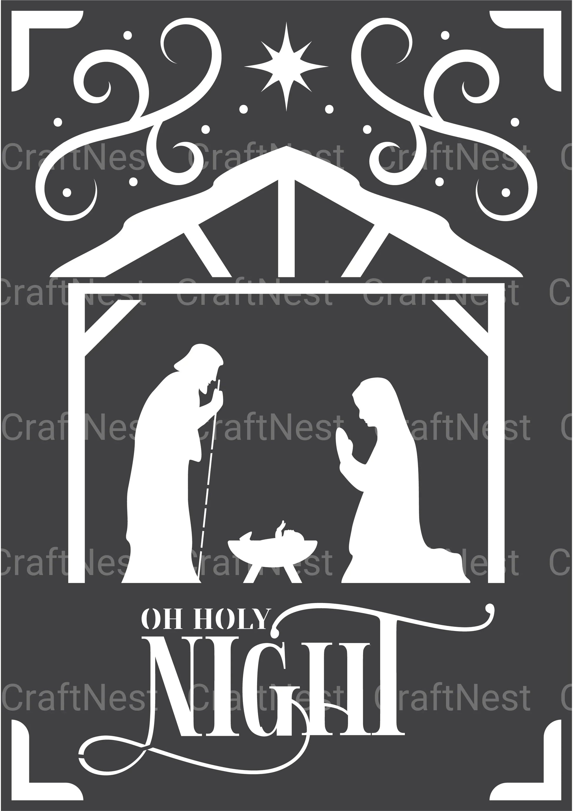 Christmas Card Papercut SVG Bundle - CraftNest - Digital Crafting and Art