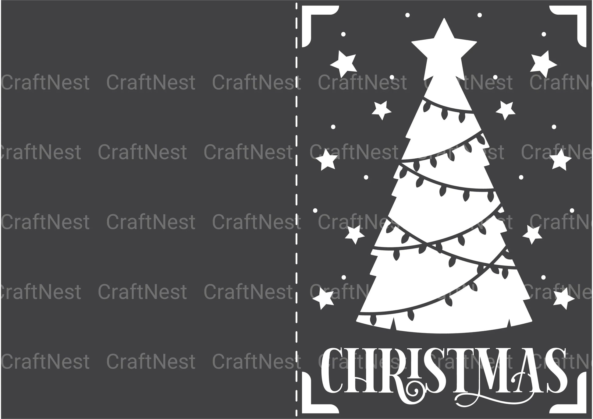 Christmas Card Papercut SVG Bundle - CraftNest - Digital Crafting and Art