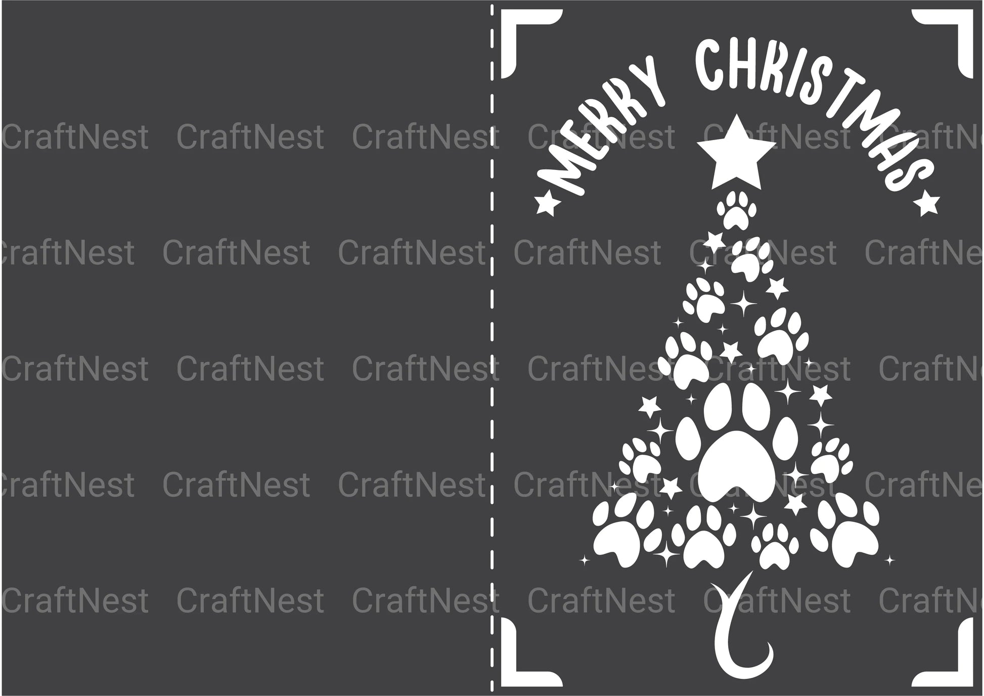 Christmas Card Papercut SVG Bundle - CraftNest - Digital Crafting and Art