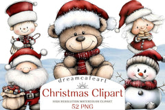 Christmas Clipart Bundle - CraftNest - Digital Crafting and Art