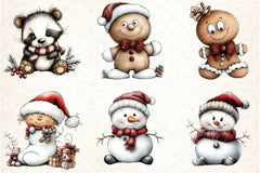 Christmas Clipart Bundle - CraftNest - Digital Crafting and Art