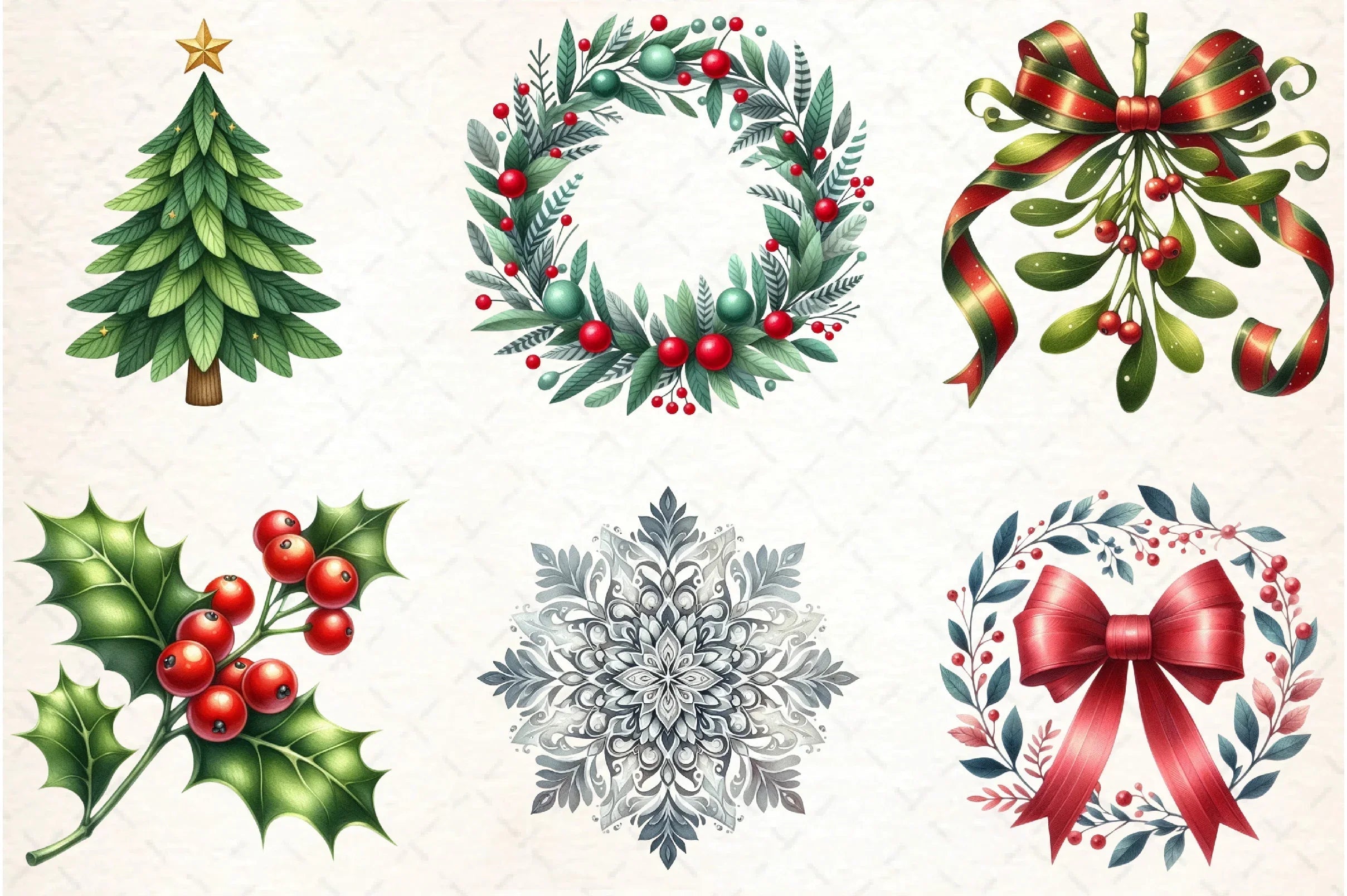 Christmas Clipart Bundle - CraftNest - Digital Crafting and Art