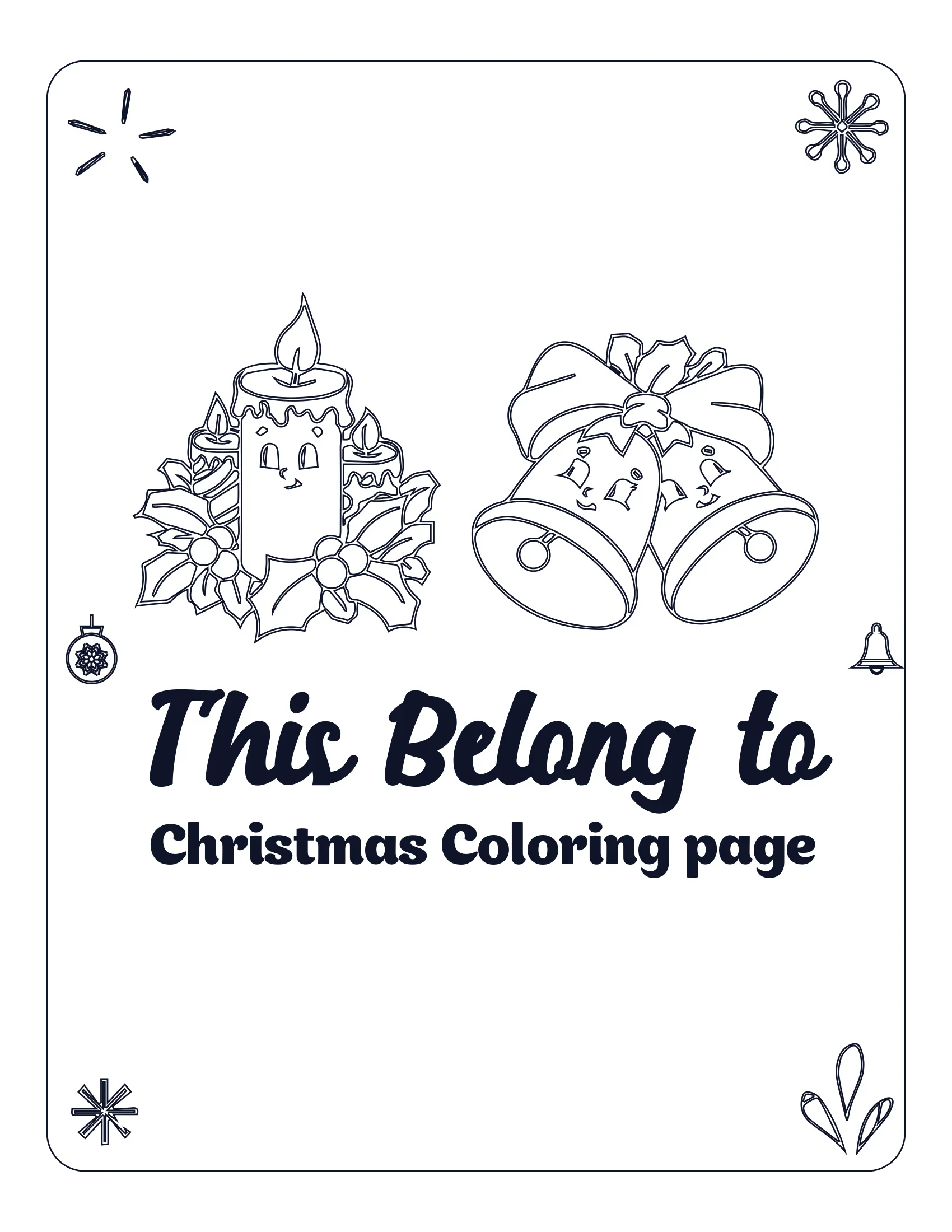 Kids Christmas Coloring Book 5 - CraftNest - Digital Crafting and Art