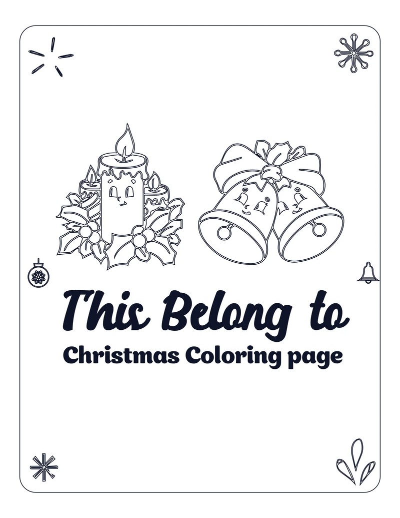Kids Christmas Coloring Book 5 - CraftNest - Digital Crafting and Art