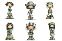 Christmas Cowgirl Nutcracker Clipart Bundle - CraftNest - Digital Crafting and Art