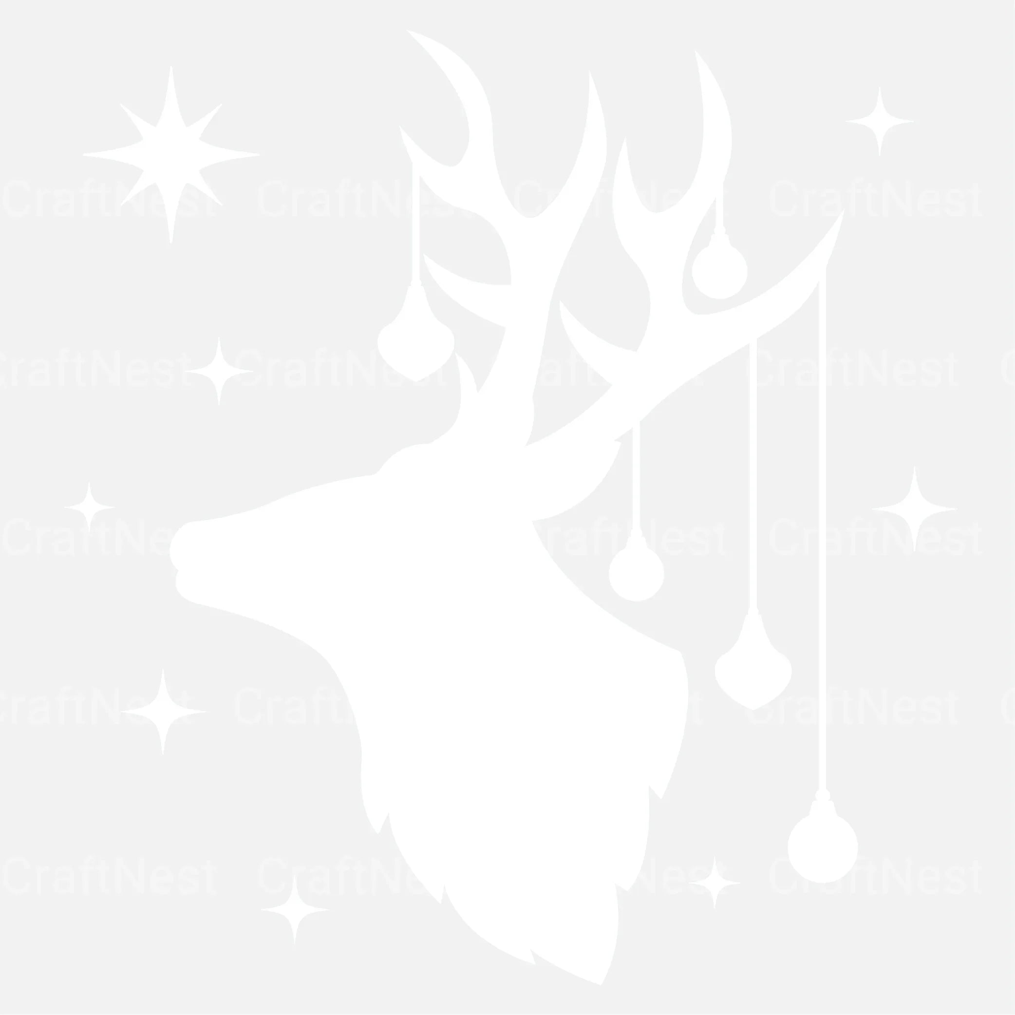 Christmas Deer 3D Layered Papercut Clipart Bundle - CraftNest - Digital Crafting and Art