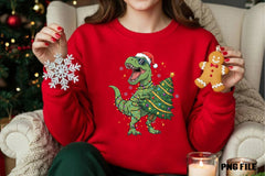 Christmas Dinosaur Clipart Bundle - CraftNest - Digital Crafting and Art