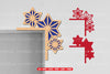 Christmas Door Corner Laser Cut SVG Bundle