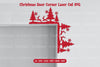Christmas Door Corner Laser Cut SVG Bundle