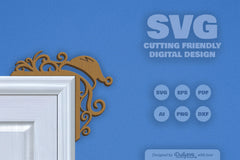 Christmas Door Corner Clipart - Daily SVG Bundles - CraftNest - Digital Crafting and Art