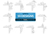 Christmas Door Corner Clipart - Daily SVG Bundles