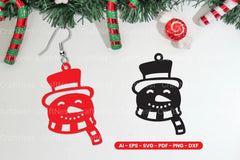 Christmas Earring Lasercut SVG Bundle - CraftNest - Digital Crafting and Art