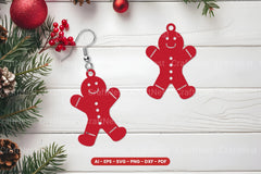 Christmas Earrings Laser Cut SVG Bundle - CraftNest - Digital Crafting and Art