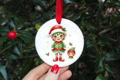 Christmas Elf Clipart Bundle: Cute Festive Set - CraftNest - Digital Crafting and Art