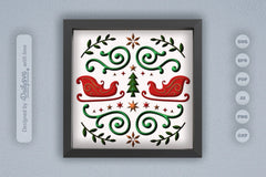 Christmas Folk Art Papercut SVG Bundle 2024 - CraftNest - Digital Crafting and Art