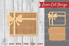 Christmas Gift Box Laser Cut Decoration Clipart Bundle - CraftNest - Digital Crafting and Art