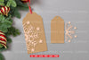Christmas Gift Tag Laser Cut SVG Bundle