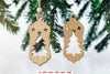 Christmas Gift Tag Laser Cut SVG Bundle - Clipart Bundle