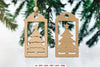 Christmas Gift Tag Laser Cut SVG Bundle