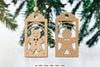 Christmas Gift Tag Laser Cut SVG Bundle