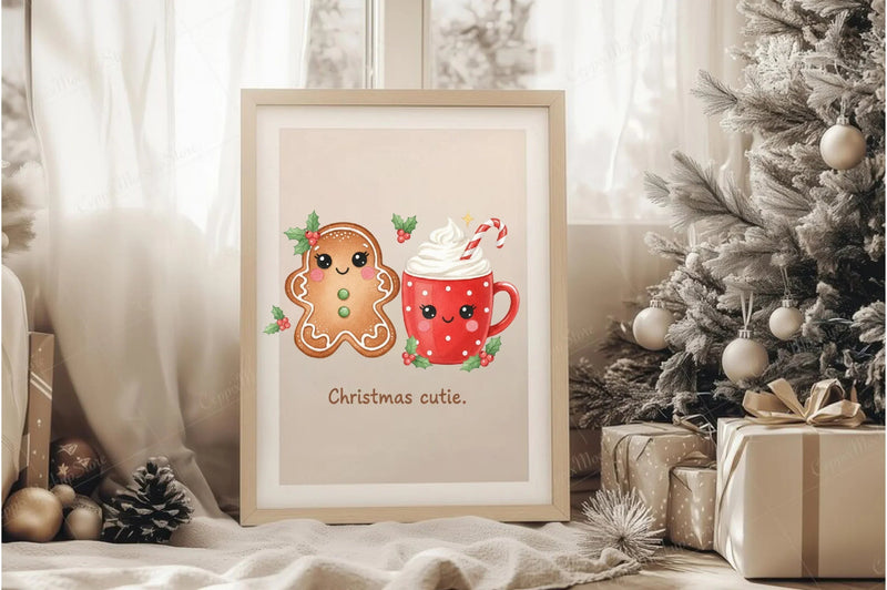Christmas Gingerbread & Hot Cocoa Mug Wrap Bundle - CraftNest - Digital Crafting and Art