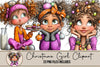 Christmas Girl Clipart Bundle