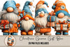 Christmas Gnome Gift Box Clipart Bundle