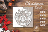 Christmas Gnome Papercut Card SVG Bundle