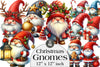 Christmas Gnomes Clipart Bundle