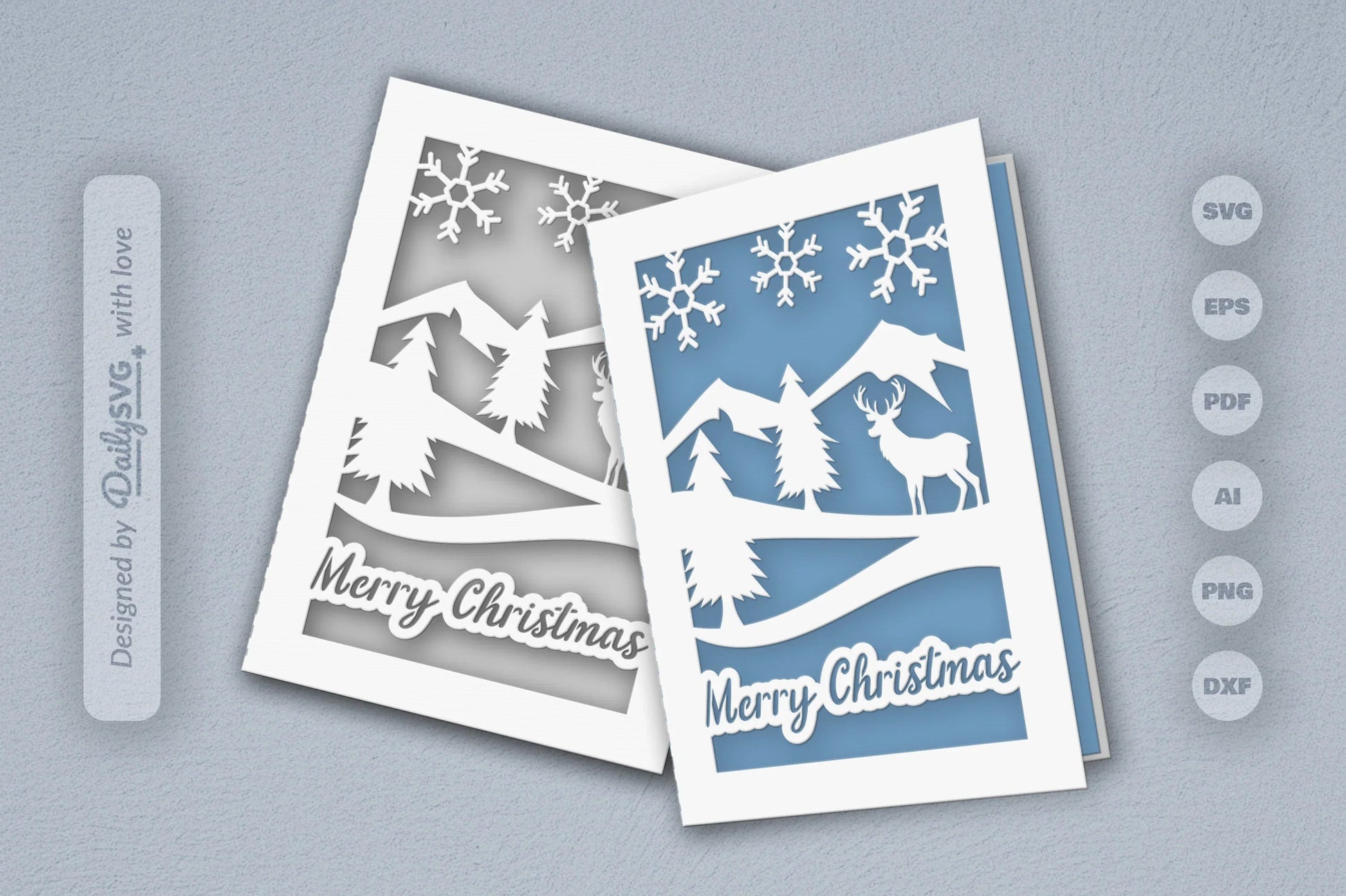 Christmas SVG Bundle Festive Holiday Collection - CraftNest - Digital Crafting and Art