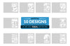Christmas Greeting Card Clipart - Daily SVG Bundles