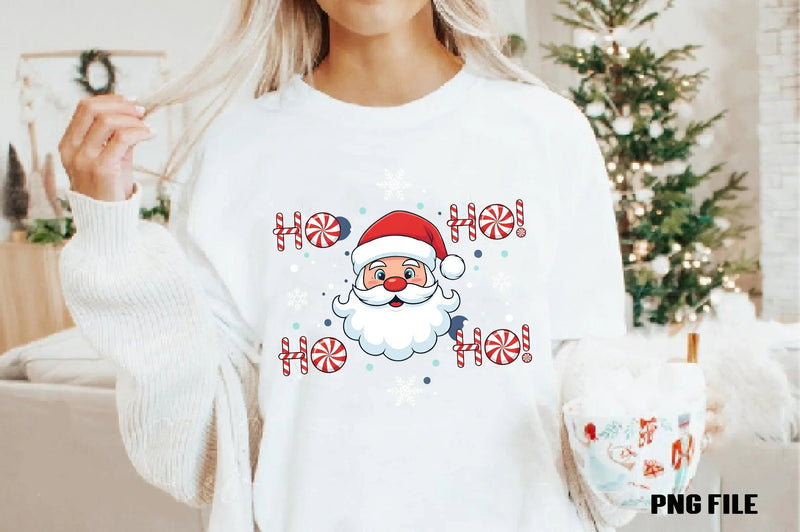 Christmas Hohoho Santa Clipart Bundle - CraftNest - Digital Crafting and Art