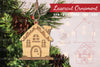 Christmas Home Laser Cut Ornament Clipart Bundle