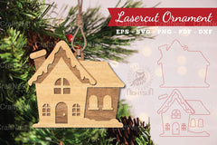 Christmas Home Laser Cut Ornament Clipart Bundle - CraftNest - Digital Crafting and Art