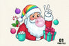 Christmas Santa Clipart Bundle