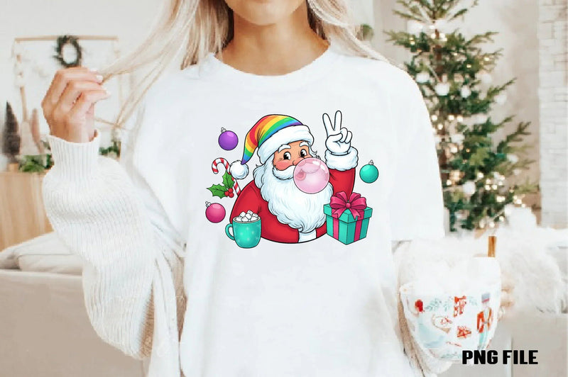 Christmas Santa Clipart Bundle - CraftNest - Digital Crafting and Art