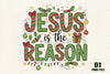 Christmas Jesus T-Shirt Design Clipart Bundle