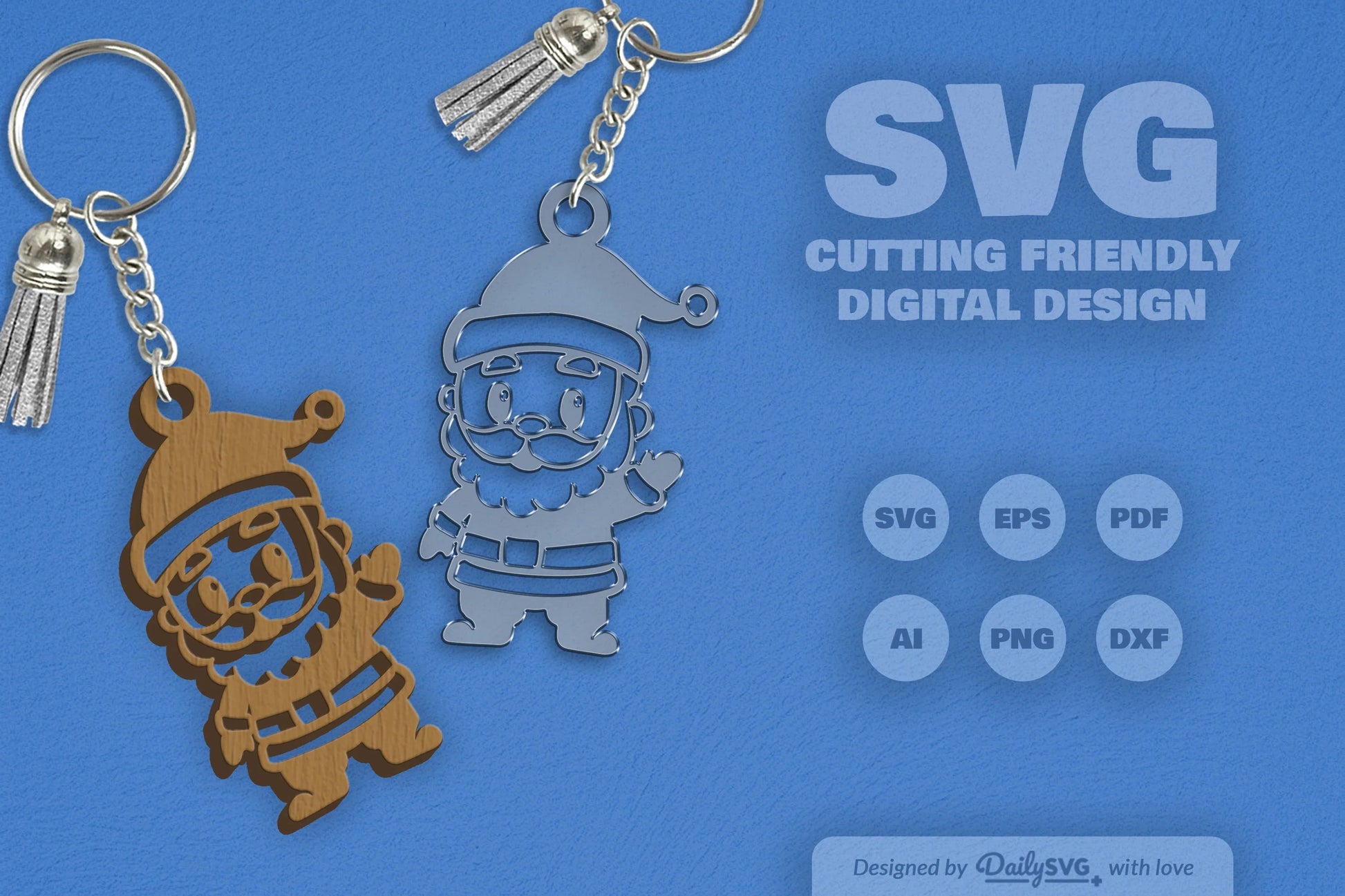 Christmas Keychain Clipart Daily SVG Bundles - CraftNest - Digital Crafting and Art