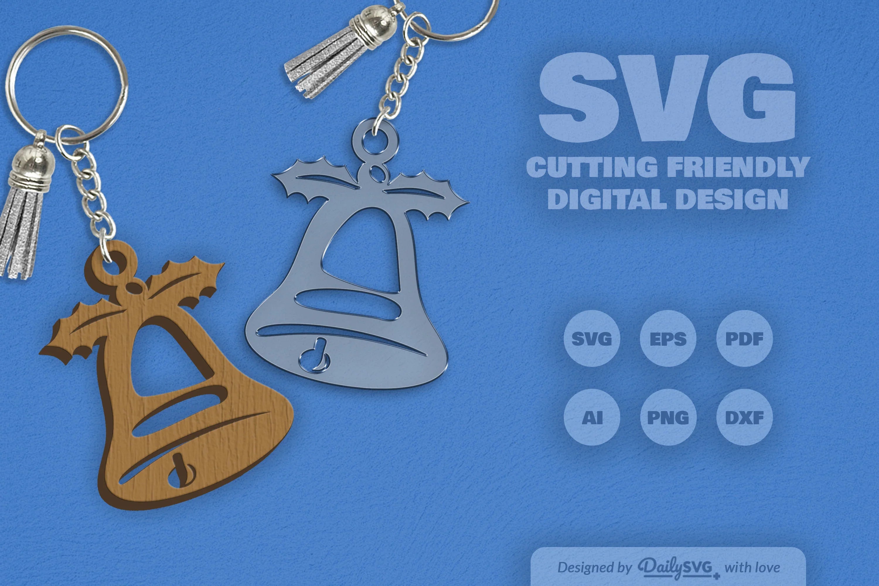 Christmas Keychain Clipart Daily SVG Bundles - CraftNest - Digital Crafting and Art