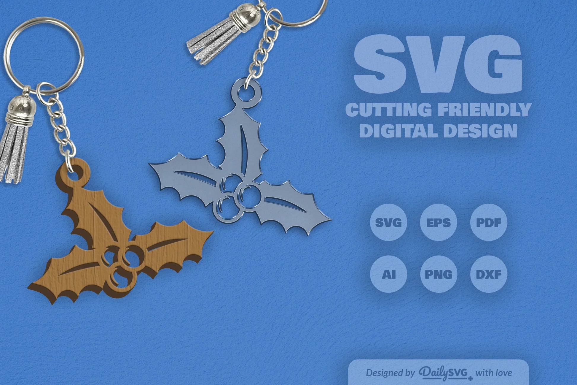 Christmas Keychain Clipart Daily SVG Bundles - CraftNest - Digital Crafting and Art