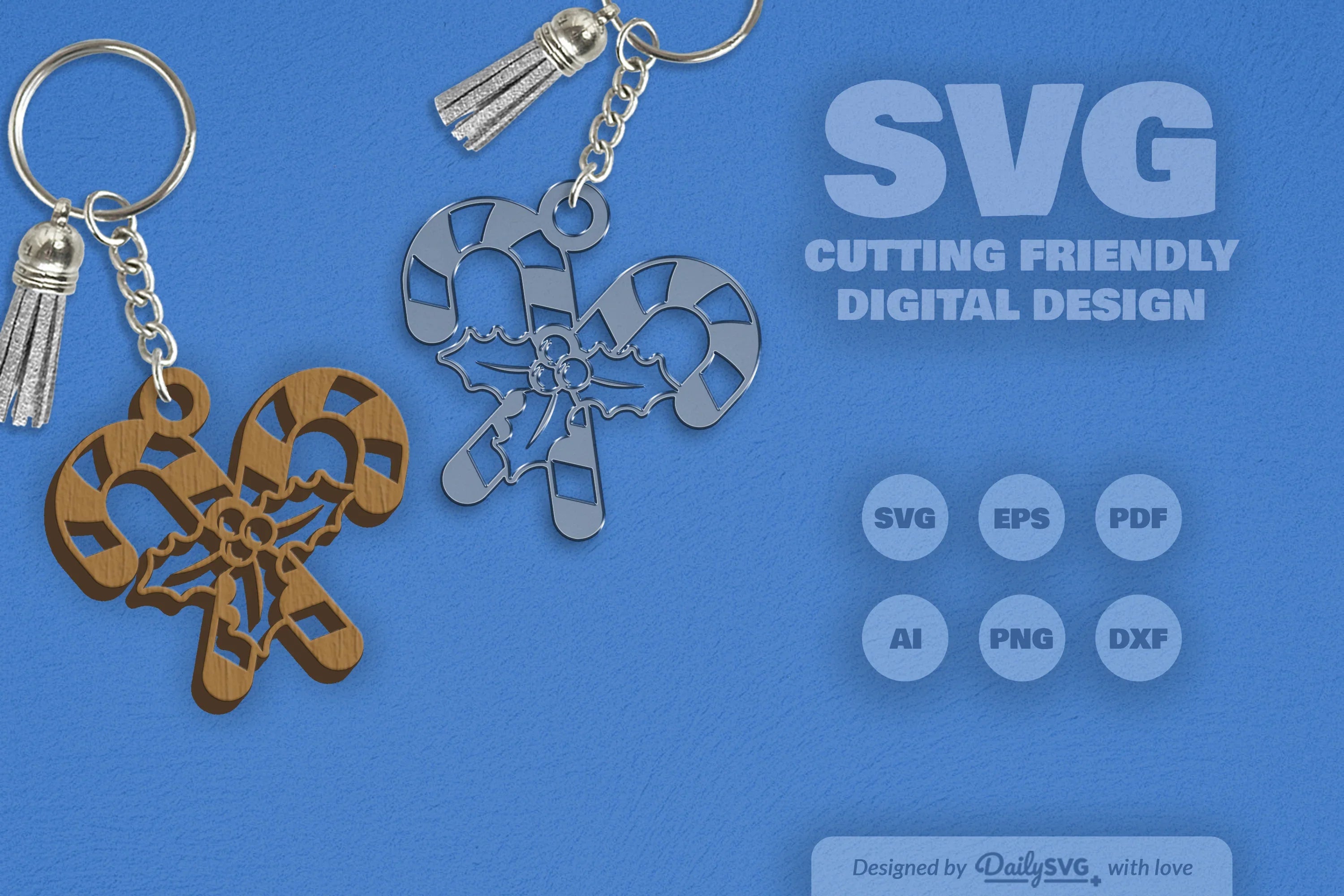 Christmas Keychain Clipart Daily SVG Bundles - CraftNest - Digital Crafting and Art