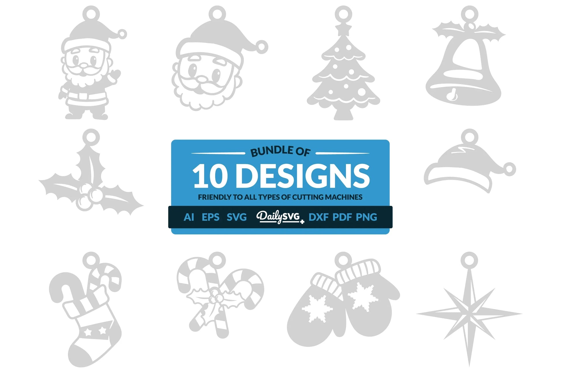 Christmas Keychain Clipart Daily SVG Bundles - CraftNest - Digital Crafting and Art
