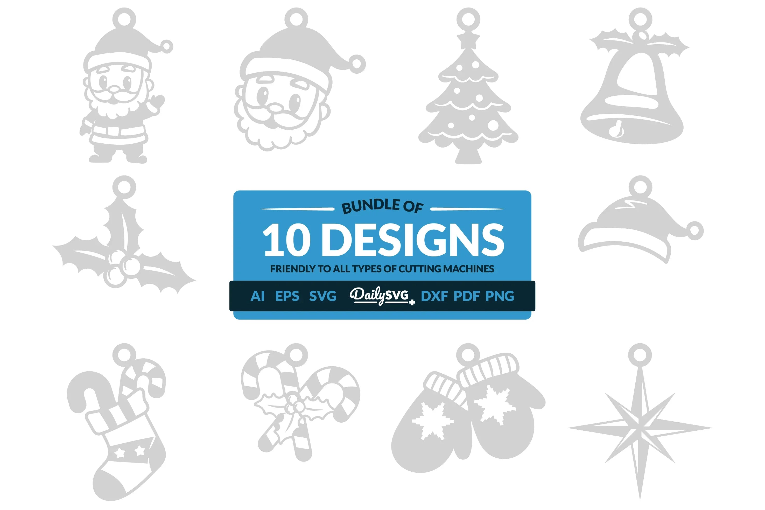 Christmas Keychain Clipart Daily SVG Bundles - CraftNest - Digital Crafting and Art