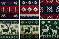 Christmas Knit Scrapbook Paper Clipart Bundle - CraftNest - Digital Crafting and Art