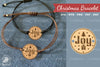 Christmas Laser Cut Bracelet SVG Bundle